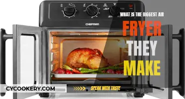 The Largest Air Fryer Options Available for Purchase