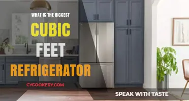 Discover the Largest Refrigerator: Top Cubic Feet Models Compared