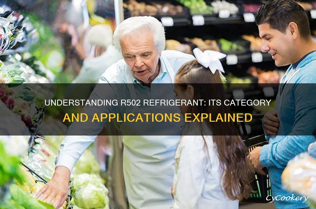 what is the category of r502 refrigerant