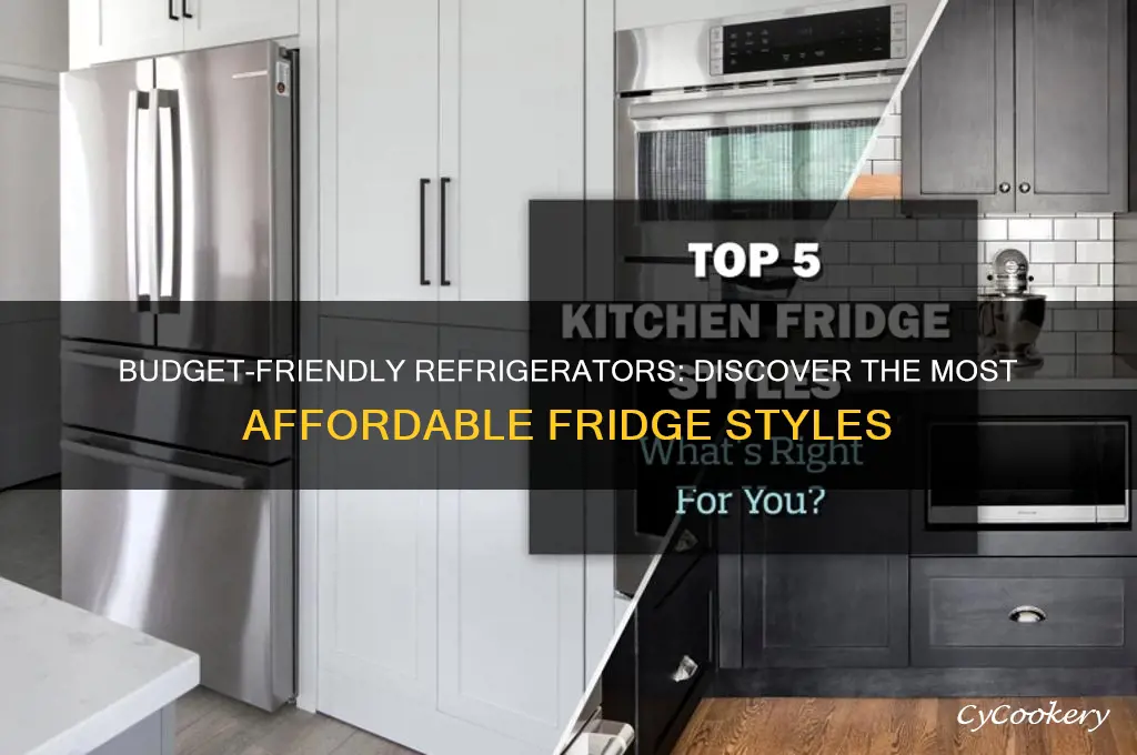 what is the cheapest style of refrigerator