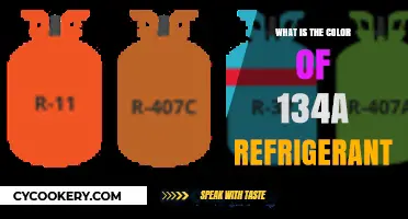 Understanding the Color of 134a Refrigerant: A Comprehensive Guide