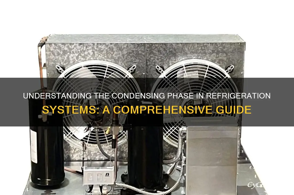 what is the condensing phase of refrigeration