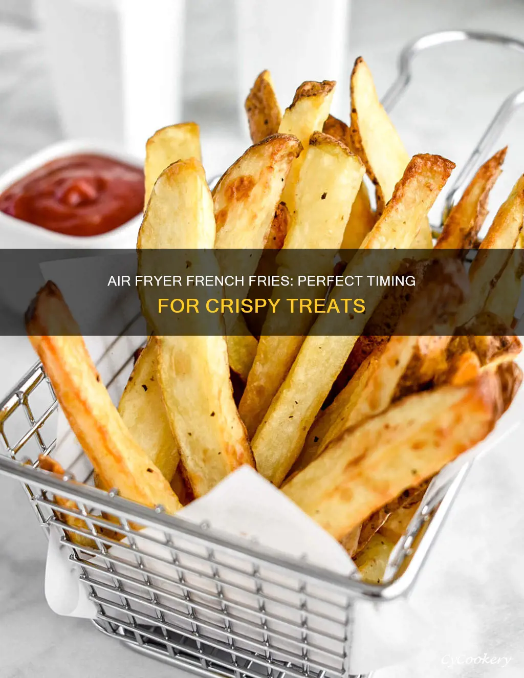 what is the cook time for fries in air fryer