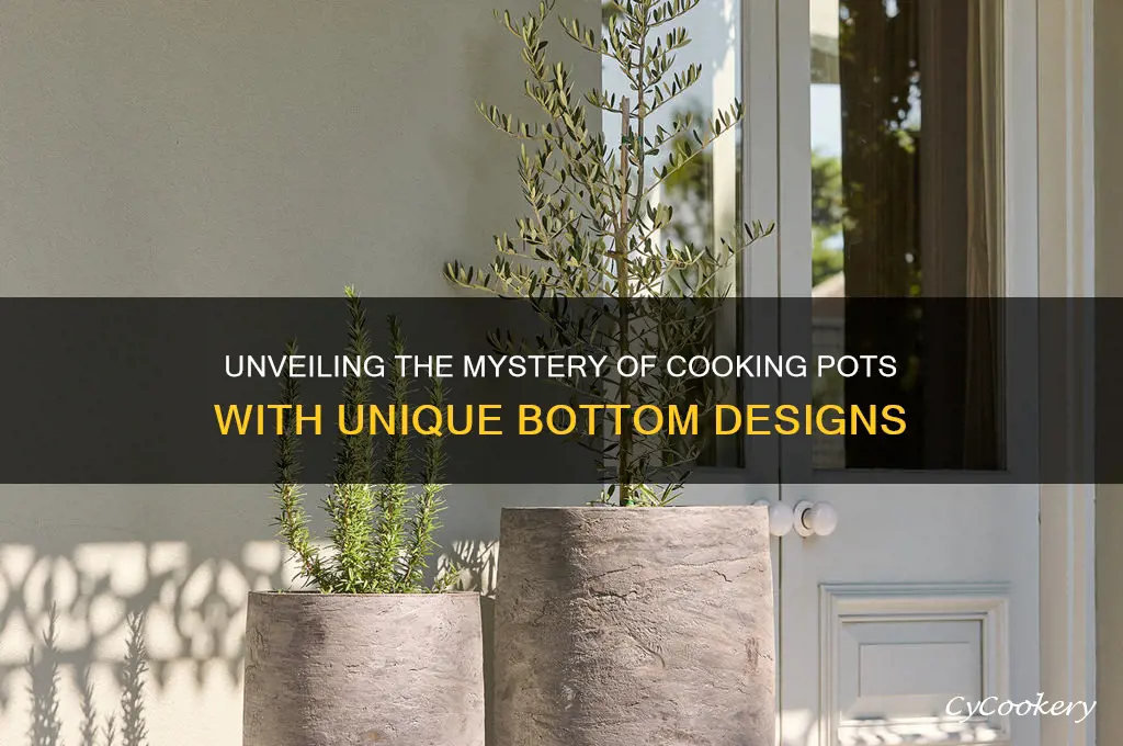 what is the cooking pot with the funny bottoms