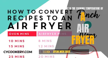 Air Fryer Cooking: Optimal Temperature Settings