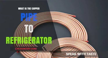 Understanding the Copper Pipe Connection to Your Refrigerator: A Guide