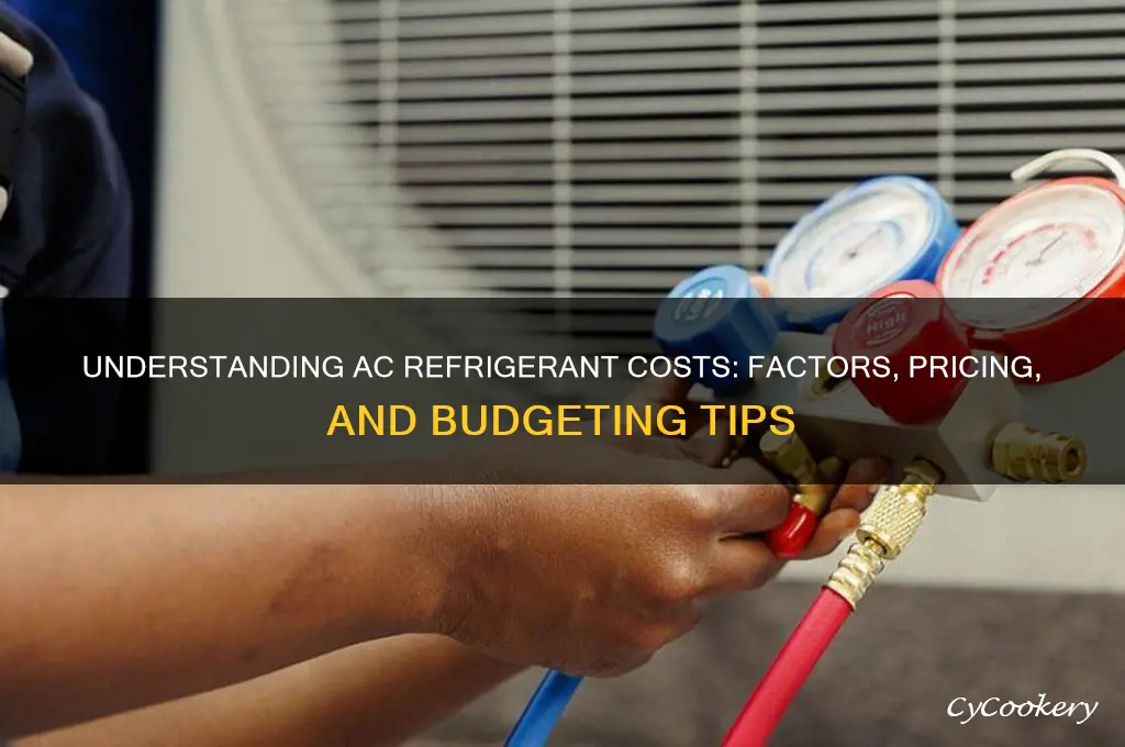 what is the cost of ac refrigerant