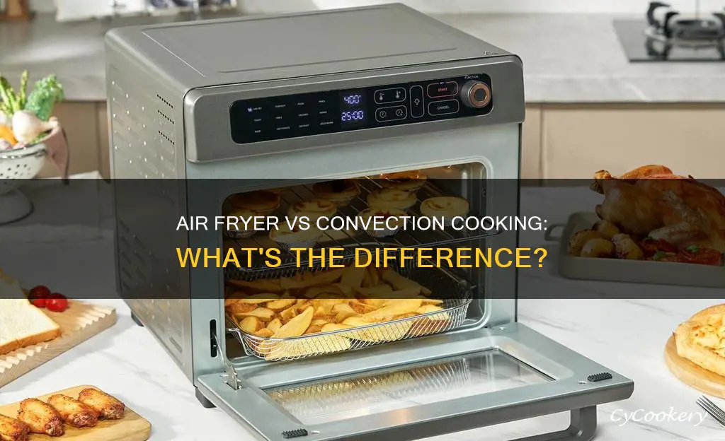 what is the difference between air fryer and convection cooking