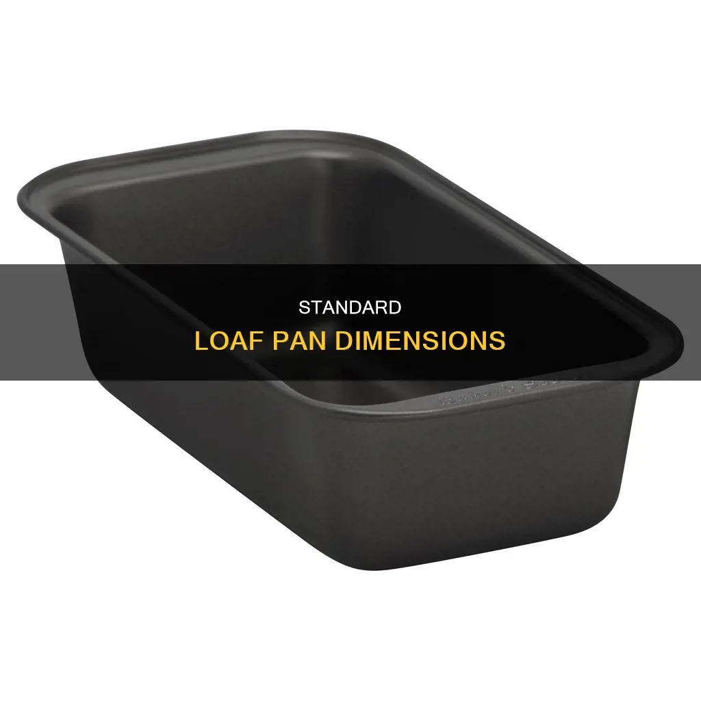 what is the dimension for a medium sized loaf pan