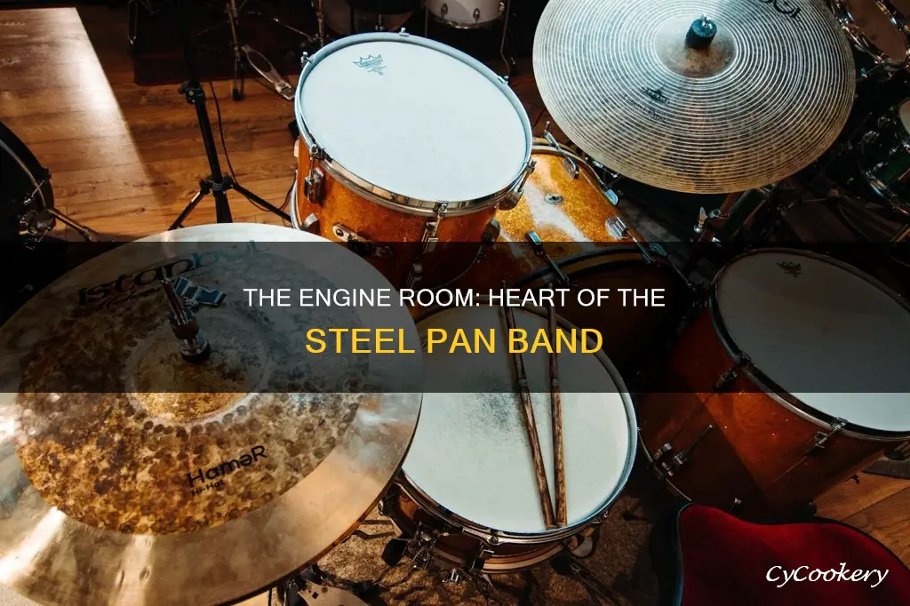 what is the engine room of a steel pan band