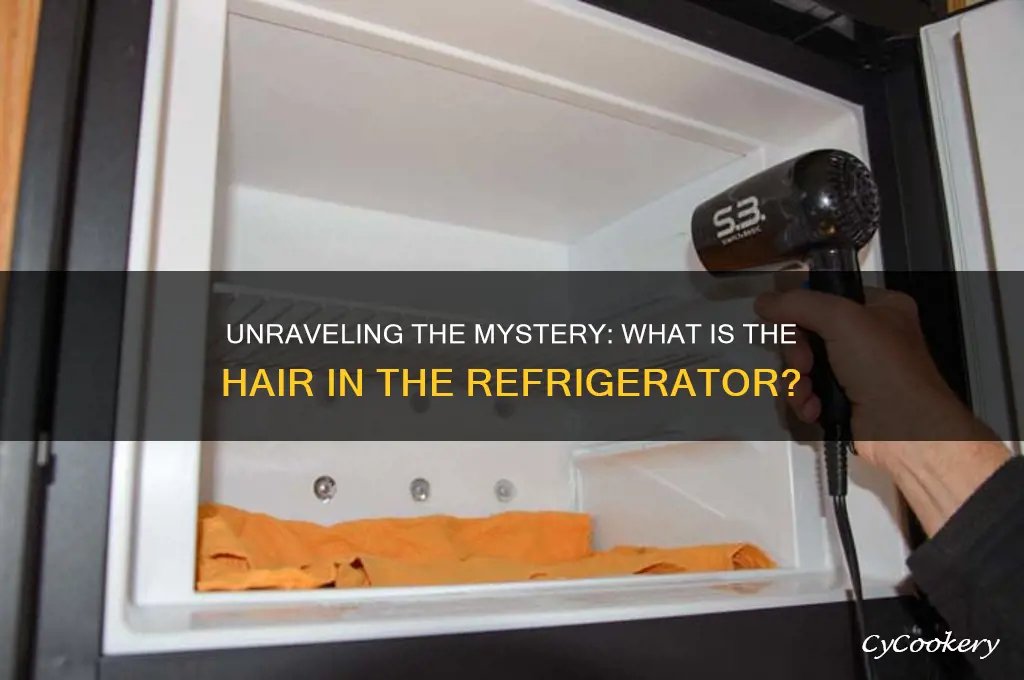 what is the hair in the refrigerator