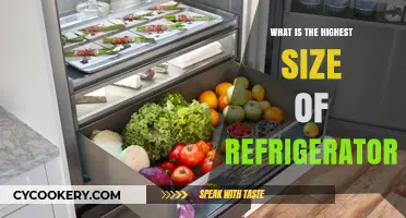 Discover the Largest Refrigerator Sizes Available for Your Home