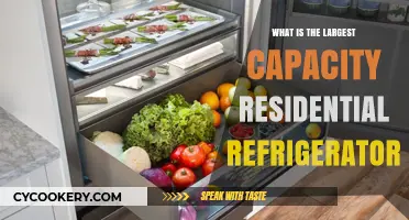 Discover the Largest Capacity Residential Refrigerator for Your Home