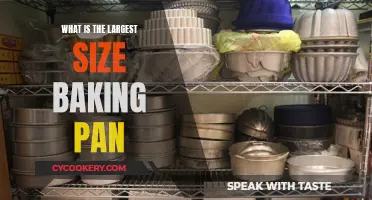 Baking Pan Sizes: What's the Largest?