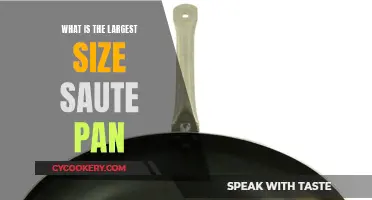 Saute Pan Sizes: How Big is Too Big?