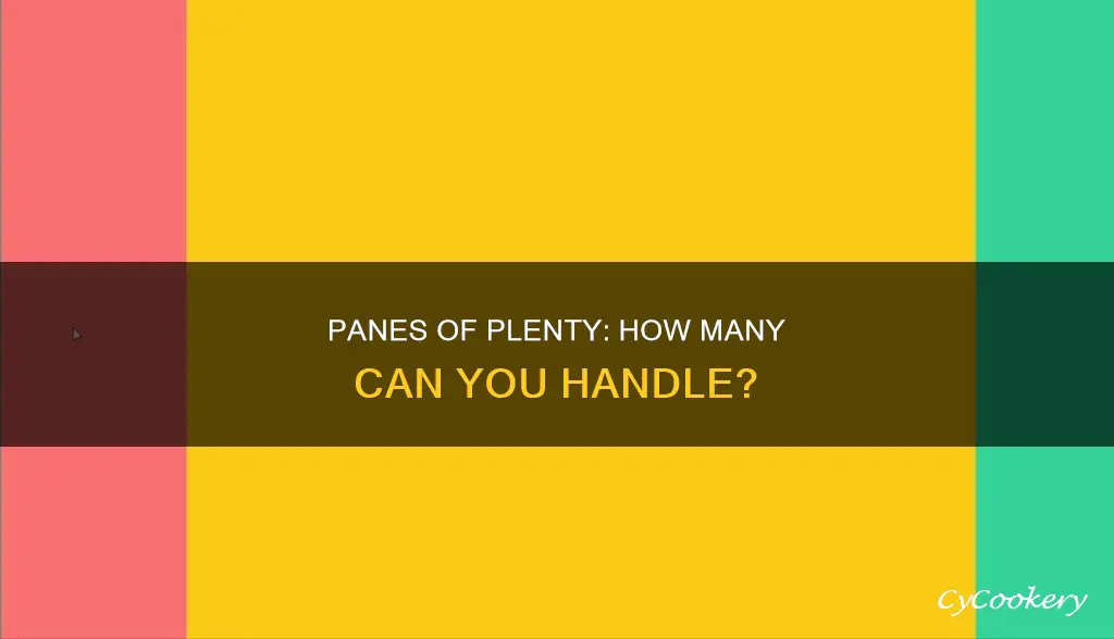 what is the maximum number of panes you can split