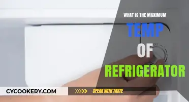 Optimal Refrigerator Temperature: What's the Highest Setting for Freshness?