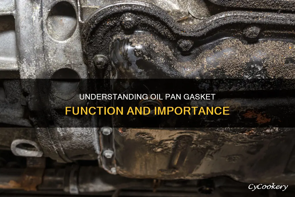 what is the meaning of oil pan gasket