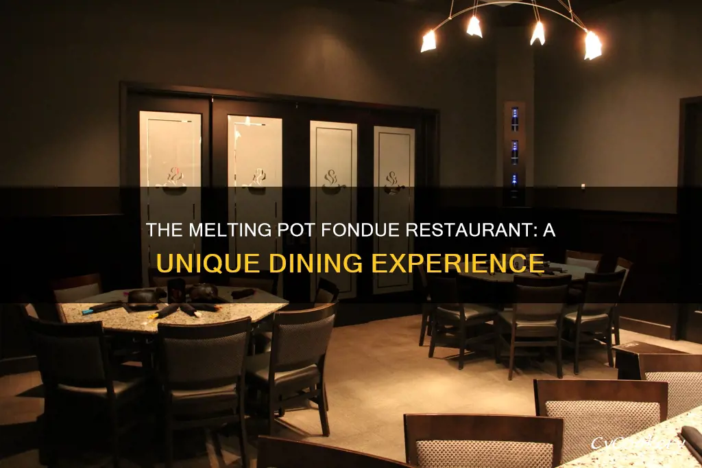 what is the melting pot fondue restaurant