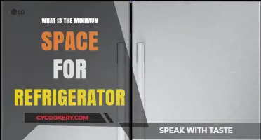 Optimal Refrigerator Space: Finding the Minimum Clearance Requirements