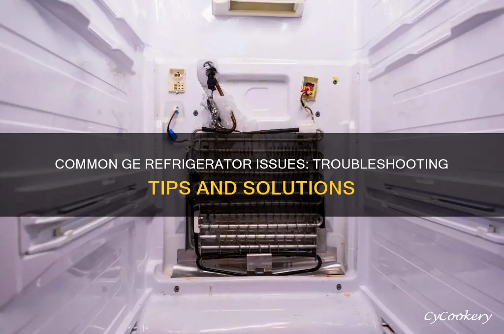 what is the most common problem with ge refrigerators