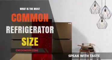 Choosing the Right Fit: Most Common Refrigerator Size Guide