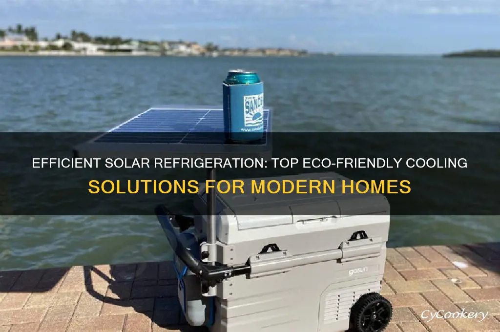 what is the most efficient solar refrigerator