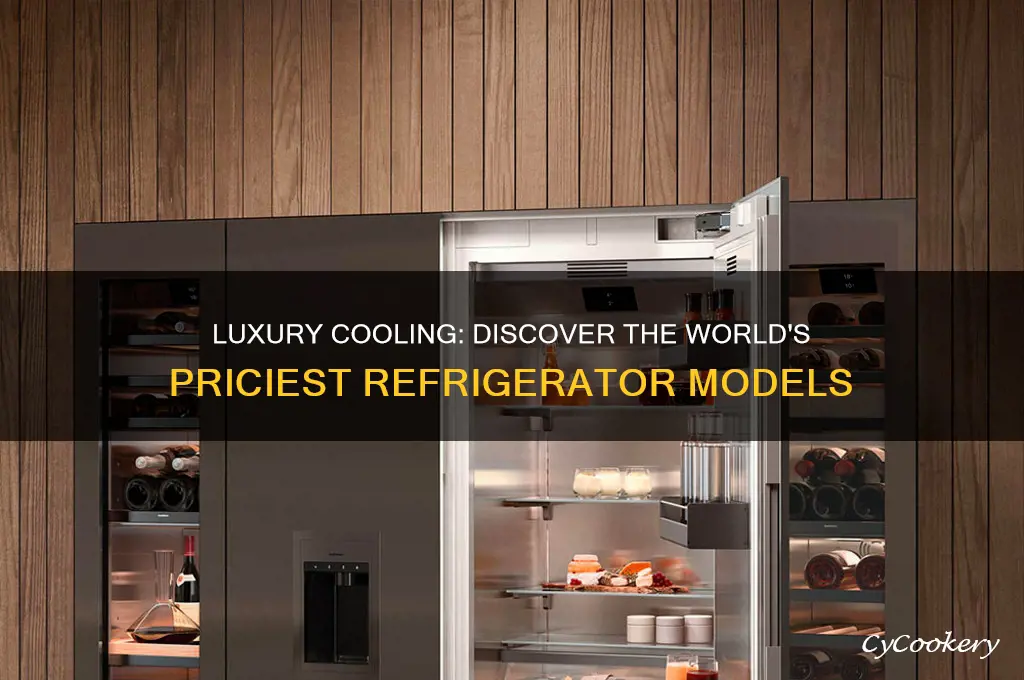 what is the most expensive refrigerator you can buy