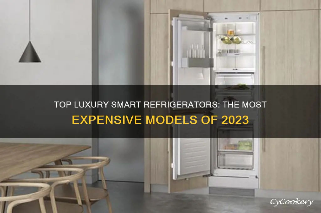 what is the most expensive smart refrigerator