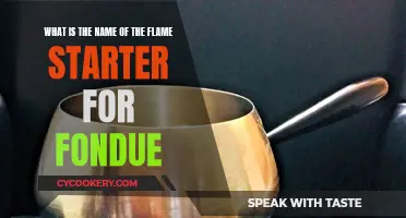 Fondue's Flaming Mystery: What Lights the Pot?