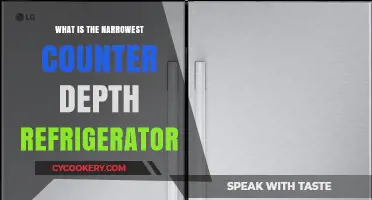 Compact Kitchen Solutions: Discover the Narrowest Counter Depth Refrigerators