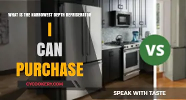 Slim Fit Fridges: Finding the Narrowest Depth Refrigerator for Your Space
