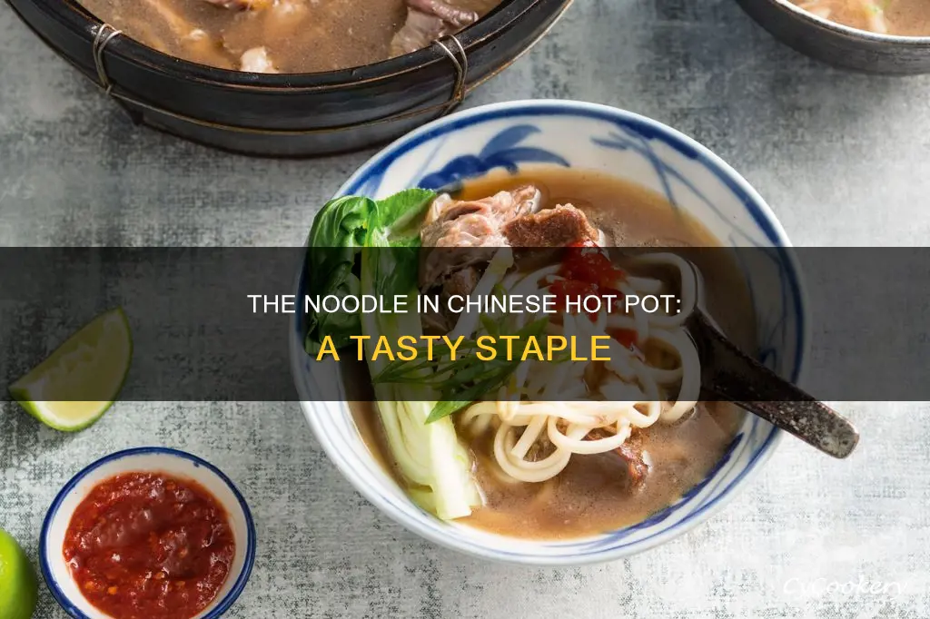 what is the noodle call in a chinese hot pot