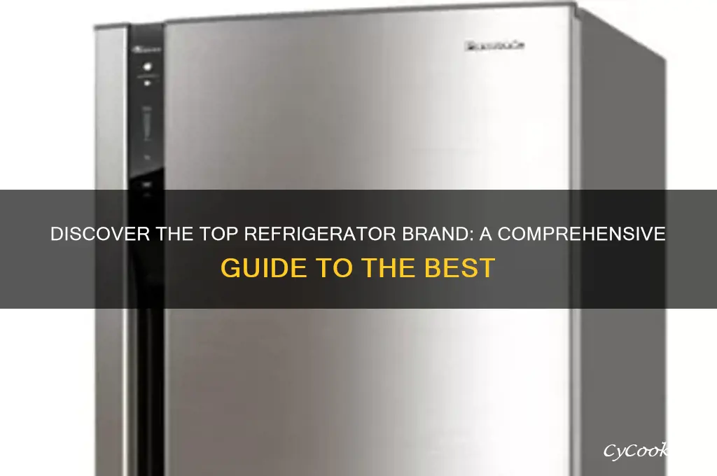 what is the number 1 refrigerator brand