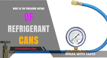 Understanding Refrigerant Can Pressure Ratings: A Comprehensive Guide