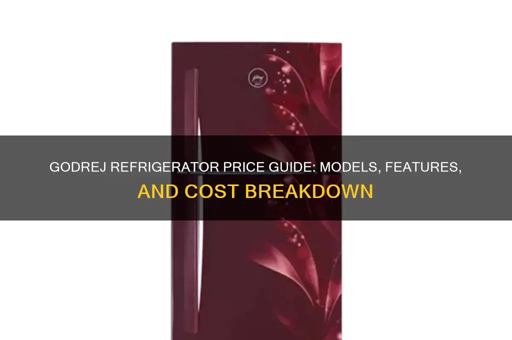 what is the price of godrej refrigerator