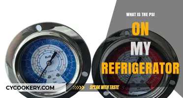 Understanding Your Refrigerator's PSI: A Comprehensive Guide for Homeowners