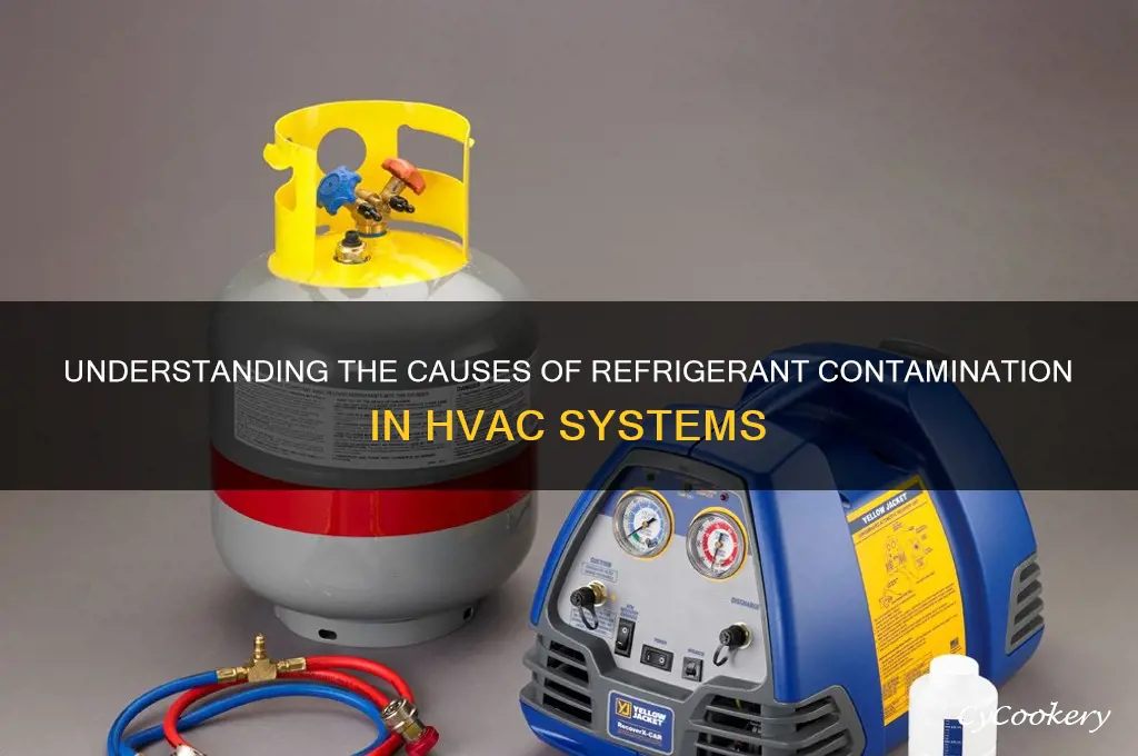 what is the reason for refrigerant contamination