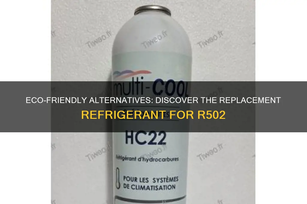 what is the replacement refrigerant for r502