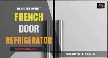 Compact French Door Refrigerators: Discover the Shortest Models Available