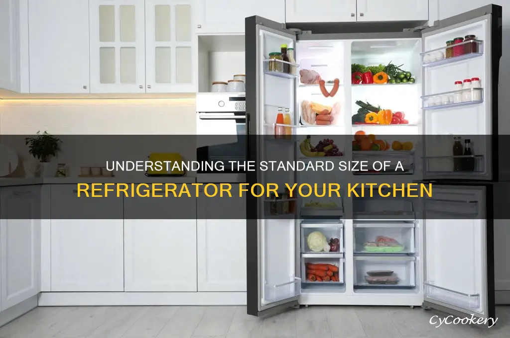 what is the sive of a refrigerator