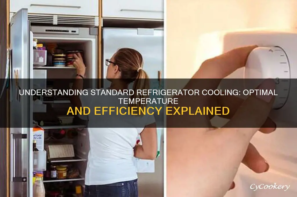 what is the standard cooling for refrigerator