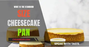 Cheesecake Pan Sizes: Standard?