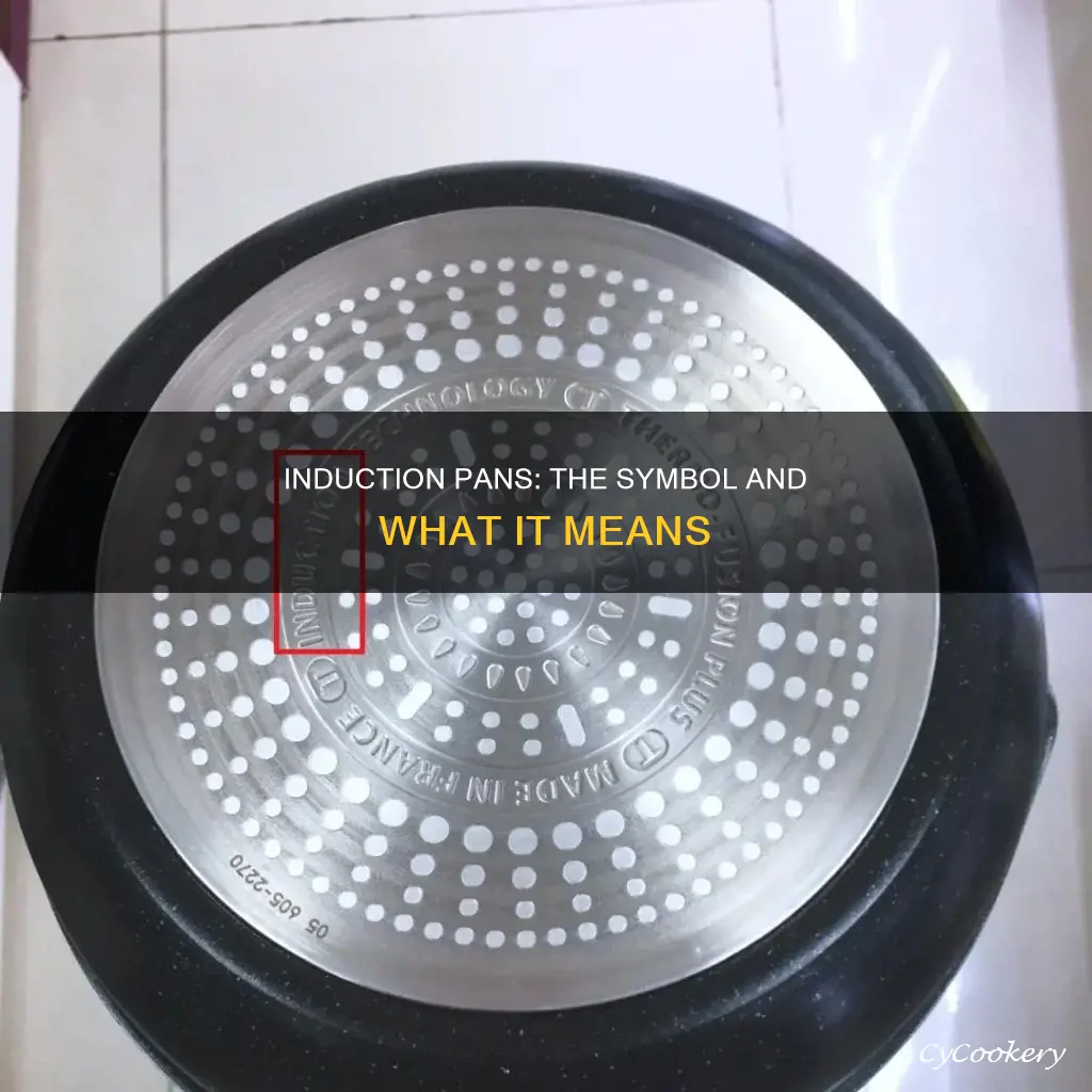 what is the symbol for induction pans