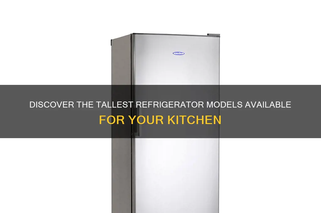 what is the talles refrigerator i can buy