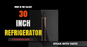 Discover the Tallest 30-Inch Refrigerator Models for Your Kitchen