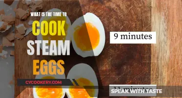 Steaming Eggs: How Long to Cook Them Perfectly?