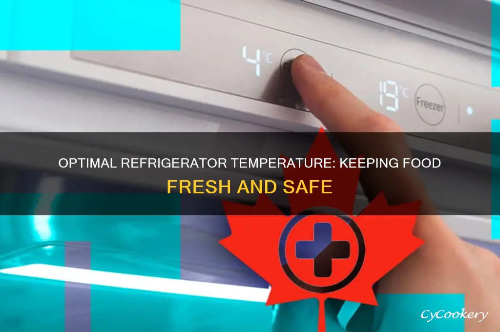 what is the trmperature in a refrigerator