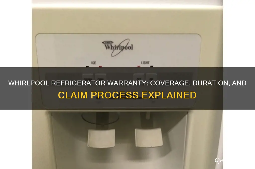 what is the warranty on whirlpool refrigerator