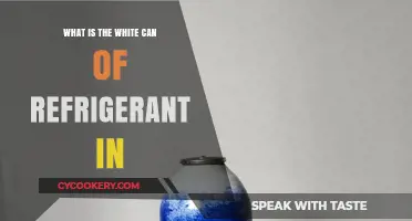 Understanding the White Can of Refrigerant: Uses and Safety Tips
